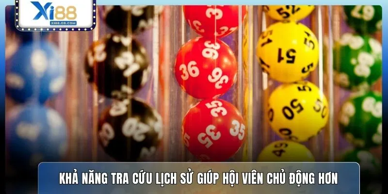 Khả năng tra cứu lịch sử giúp hội viên chủ động hơn