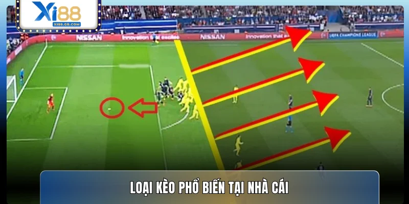 Loại kèo phổ biến tại nhà cái