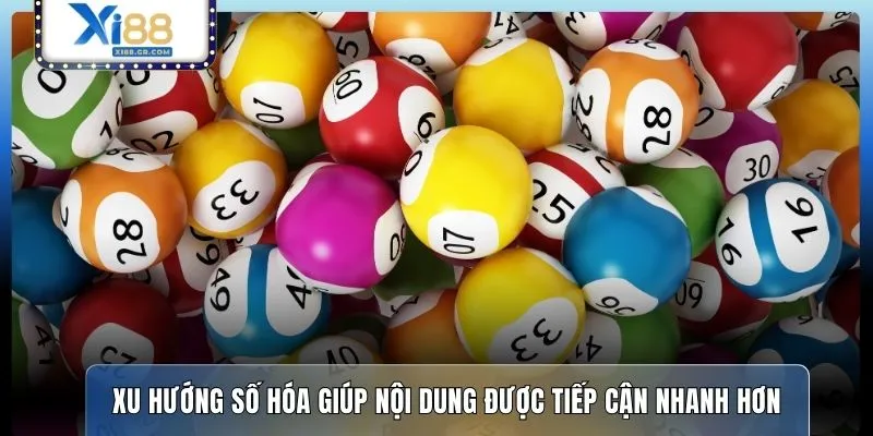 Xu hướng số hóa giúp nội dung được tiếp cận nhanh hơn